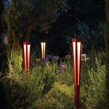 TINKA39 - Solar Powered aluminium bollard light by Les Jardins® - view 3